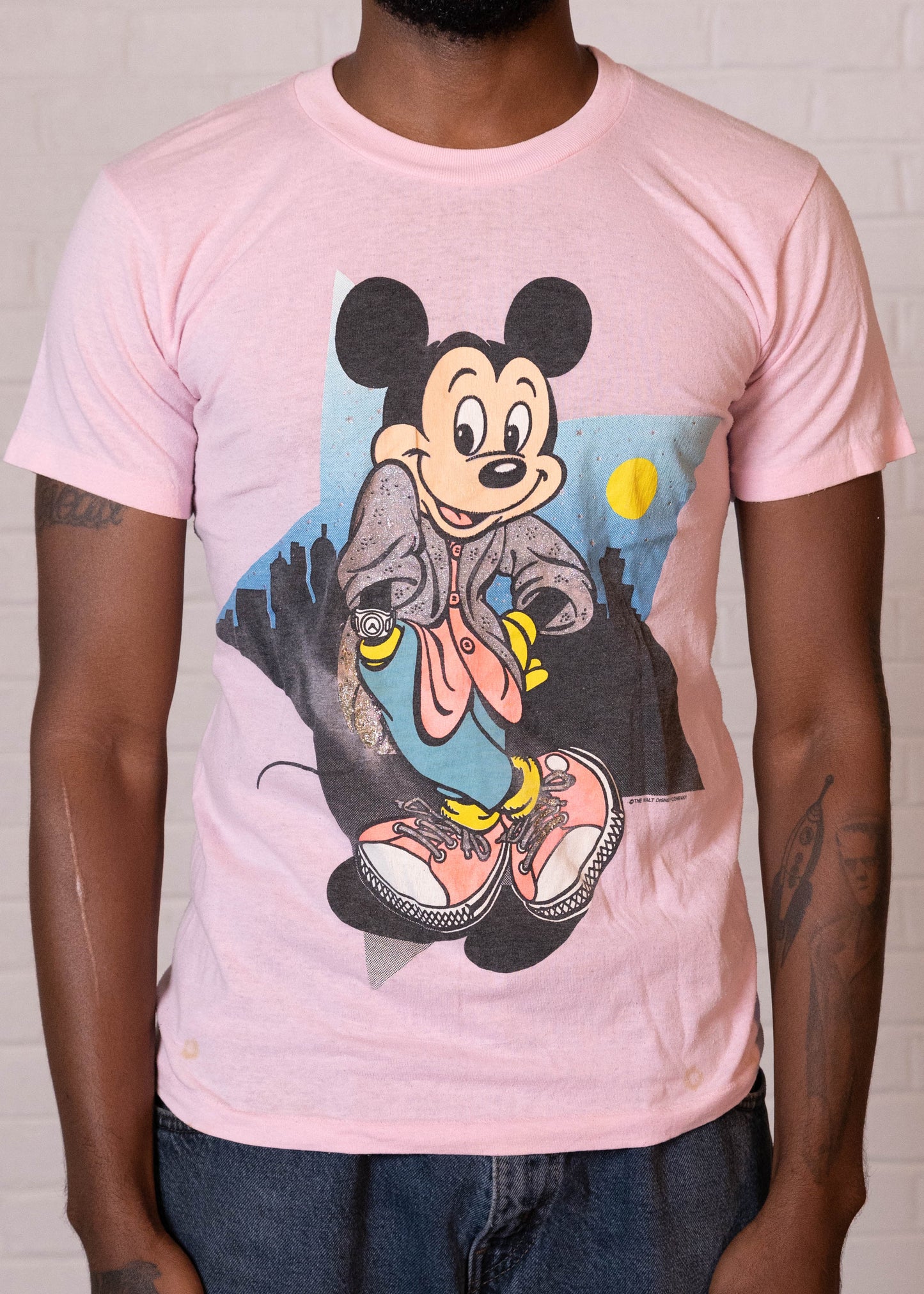 VTG Mickey Mouse Skyline Tee
