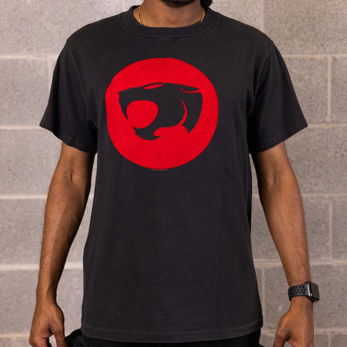 1999 Thundercats Felt Logo Tee