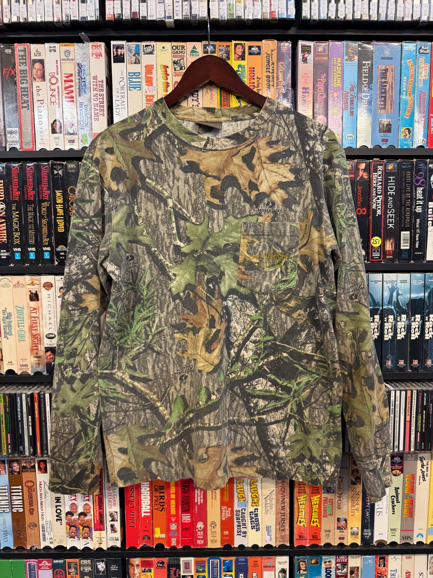 Jerzees Camo LS Pocket Tee