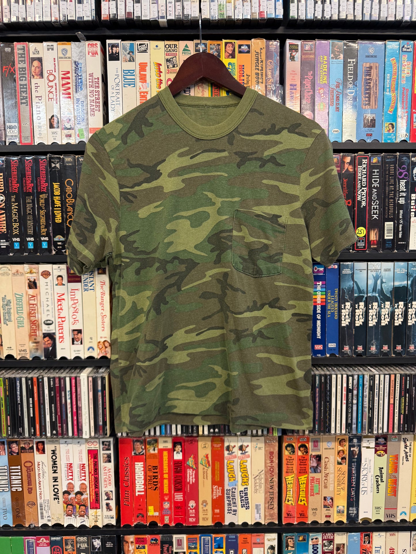 VTG Camo Pocket Tee