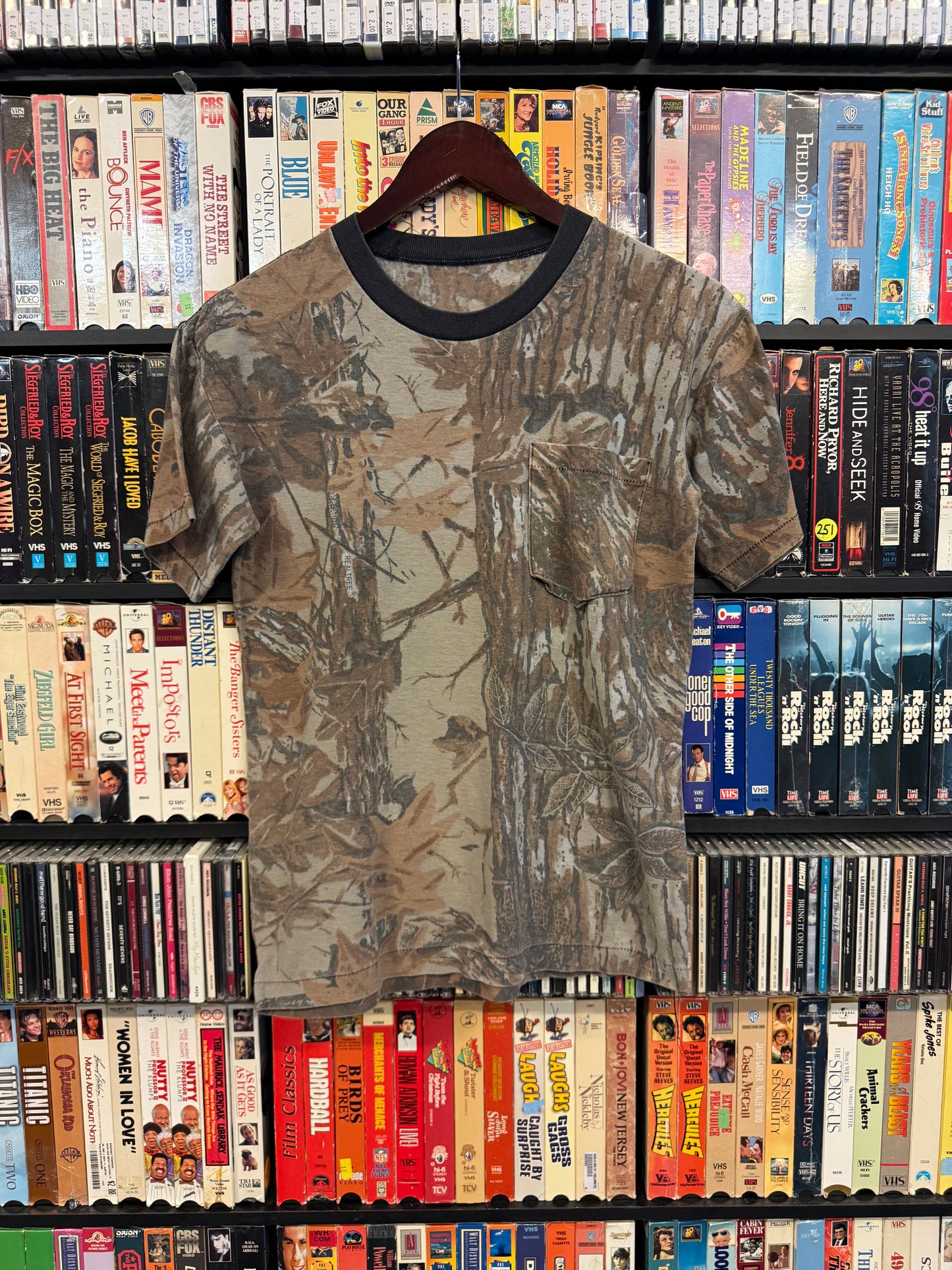 VTG RealTree Camo Pocket Tee