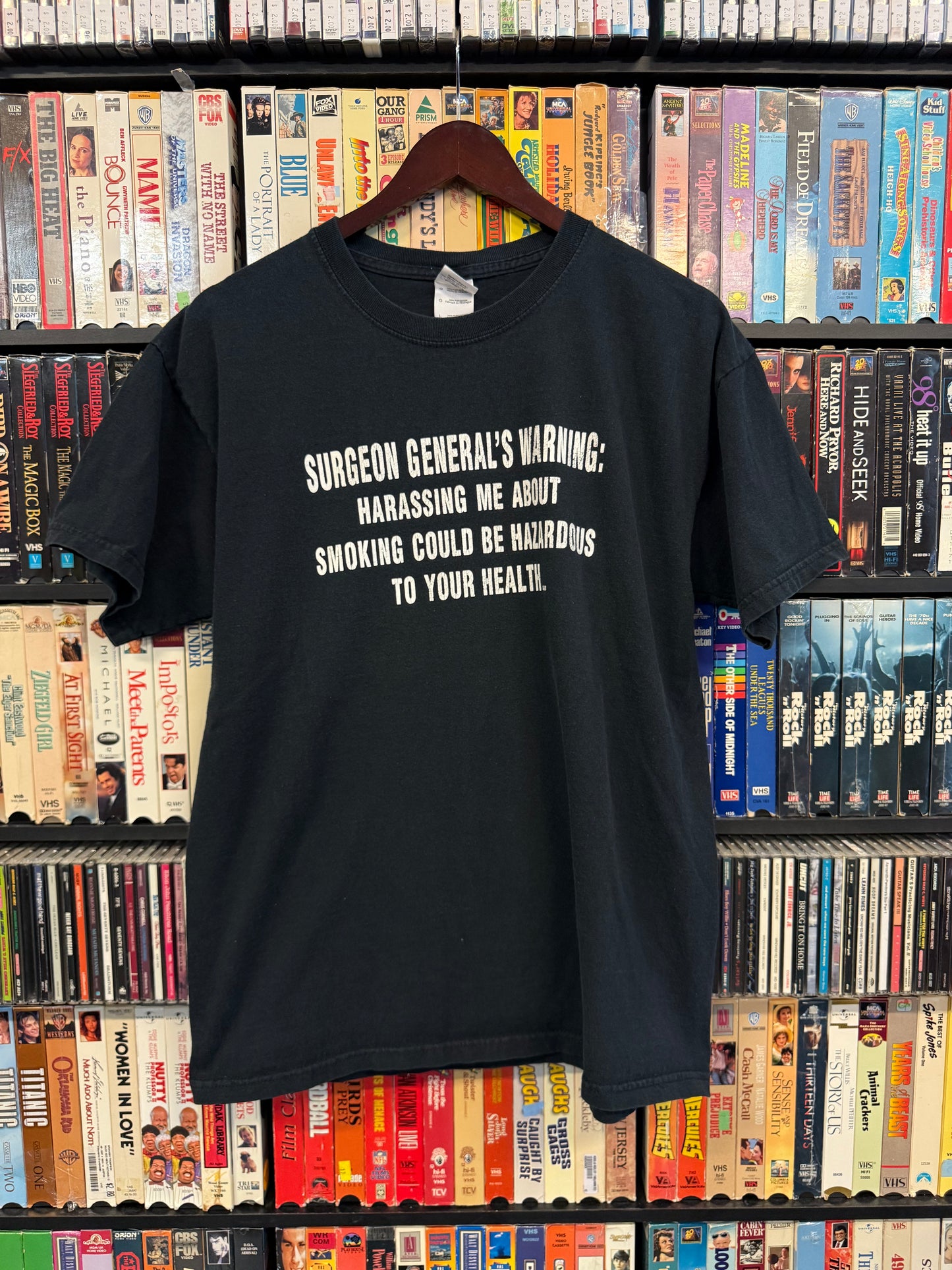 00's "Surgeon General's Warning" Parody Tee