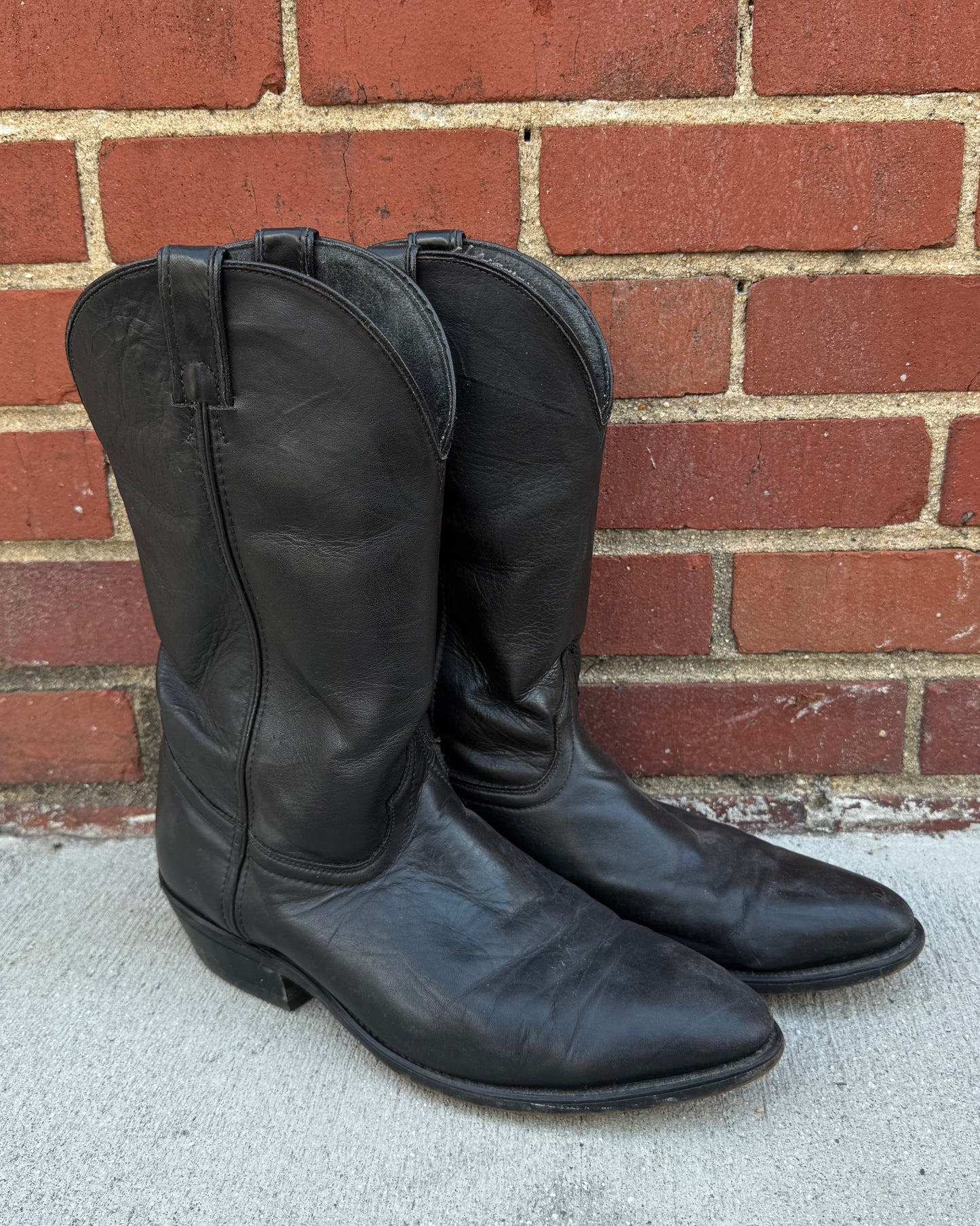 VTG Black Cowboy Boots