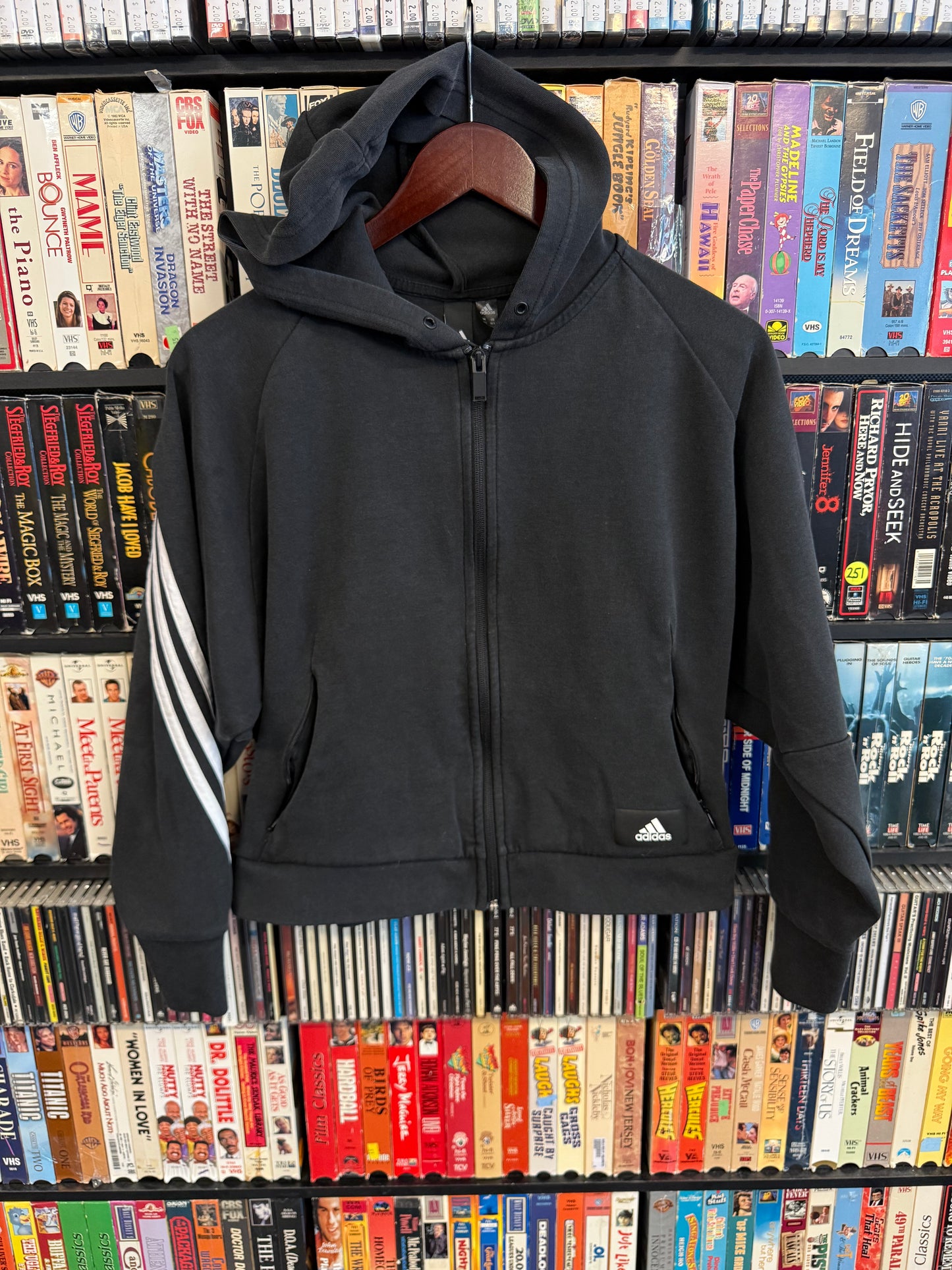 Modern Adidas Zip-Up Hoodie
