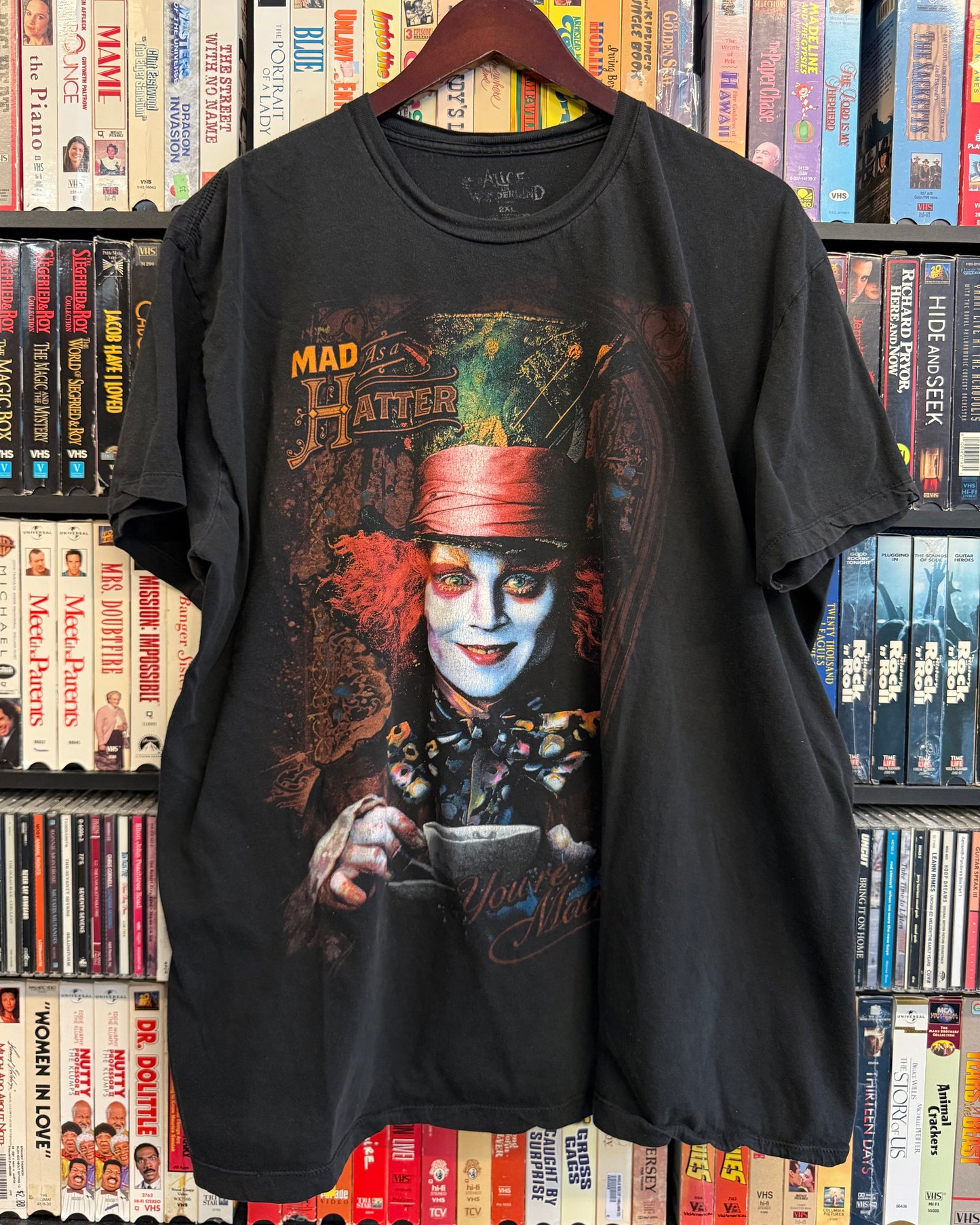 Alice in Wonderland "Mad As A Hatter" Tee