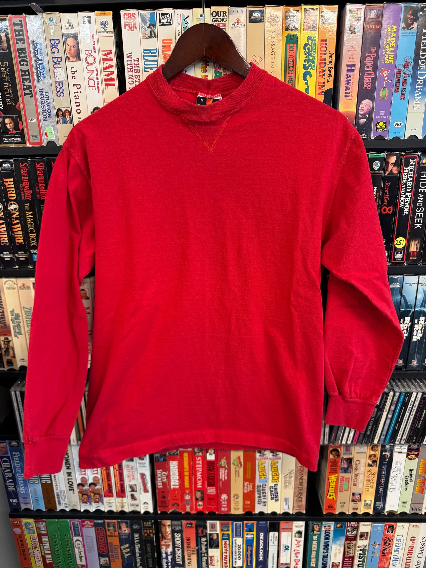 VTG Blank Red LS
