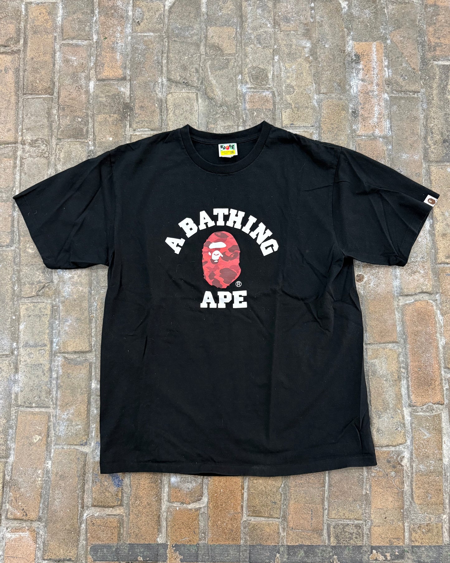 A Bathing Ape Red Camo Tee