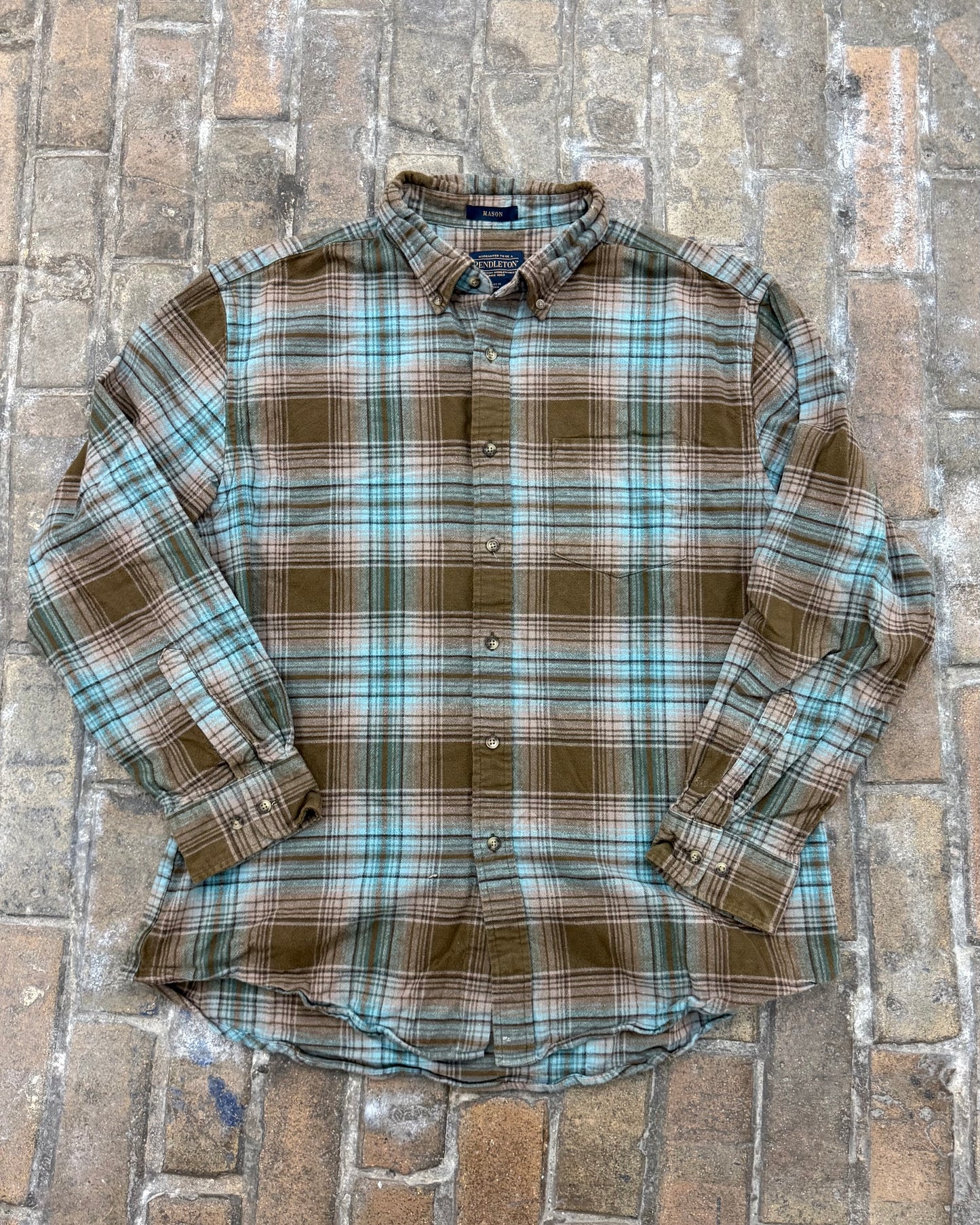 Pendleton Plaid Button Up Shirt
