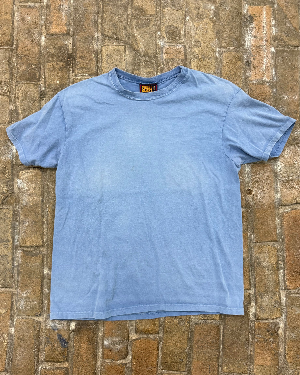 VTG Faded Glory Blank Blue Tee