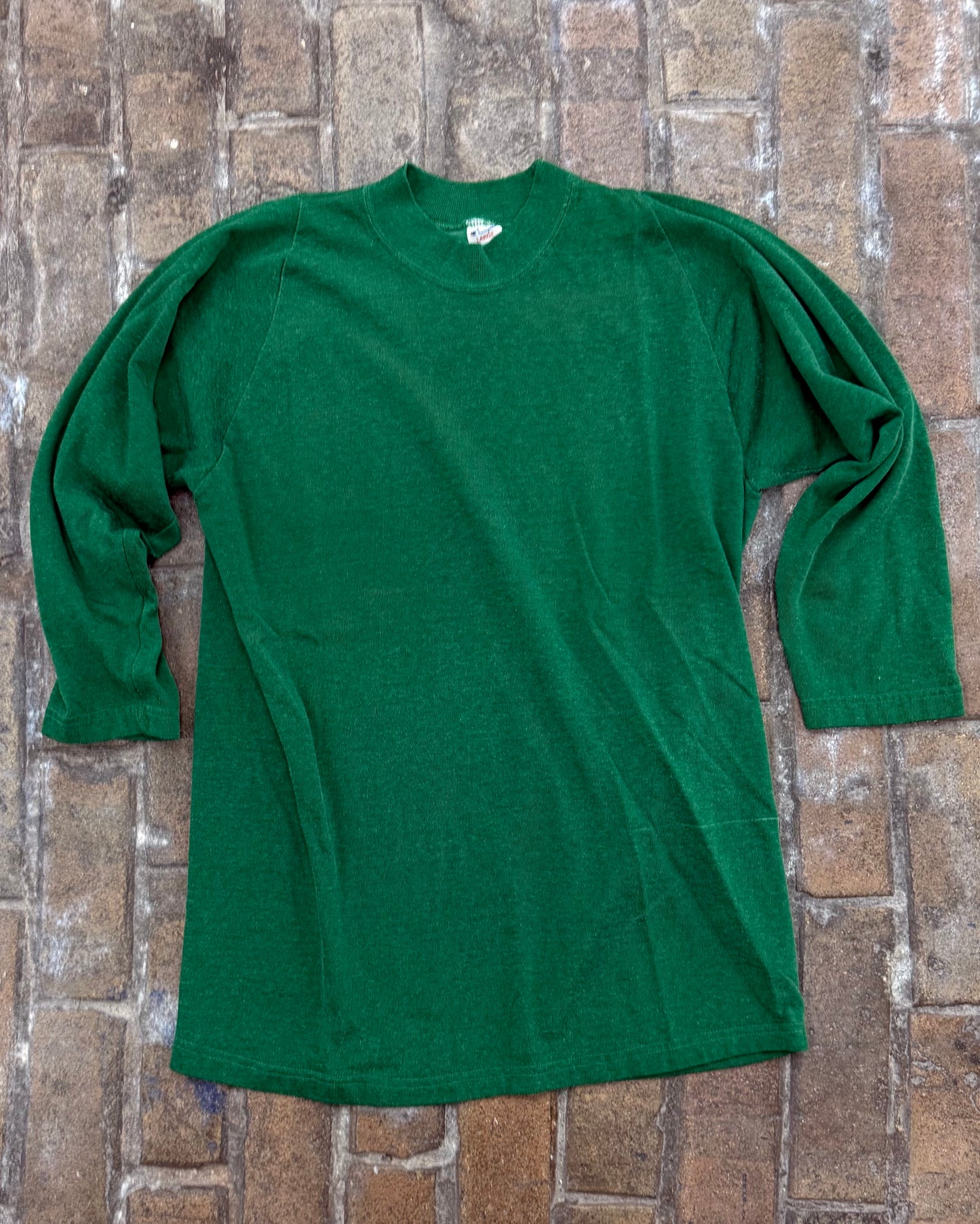 VTG Champion Cotton/Nylon Blend Green Jersey