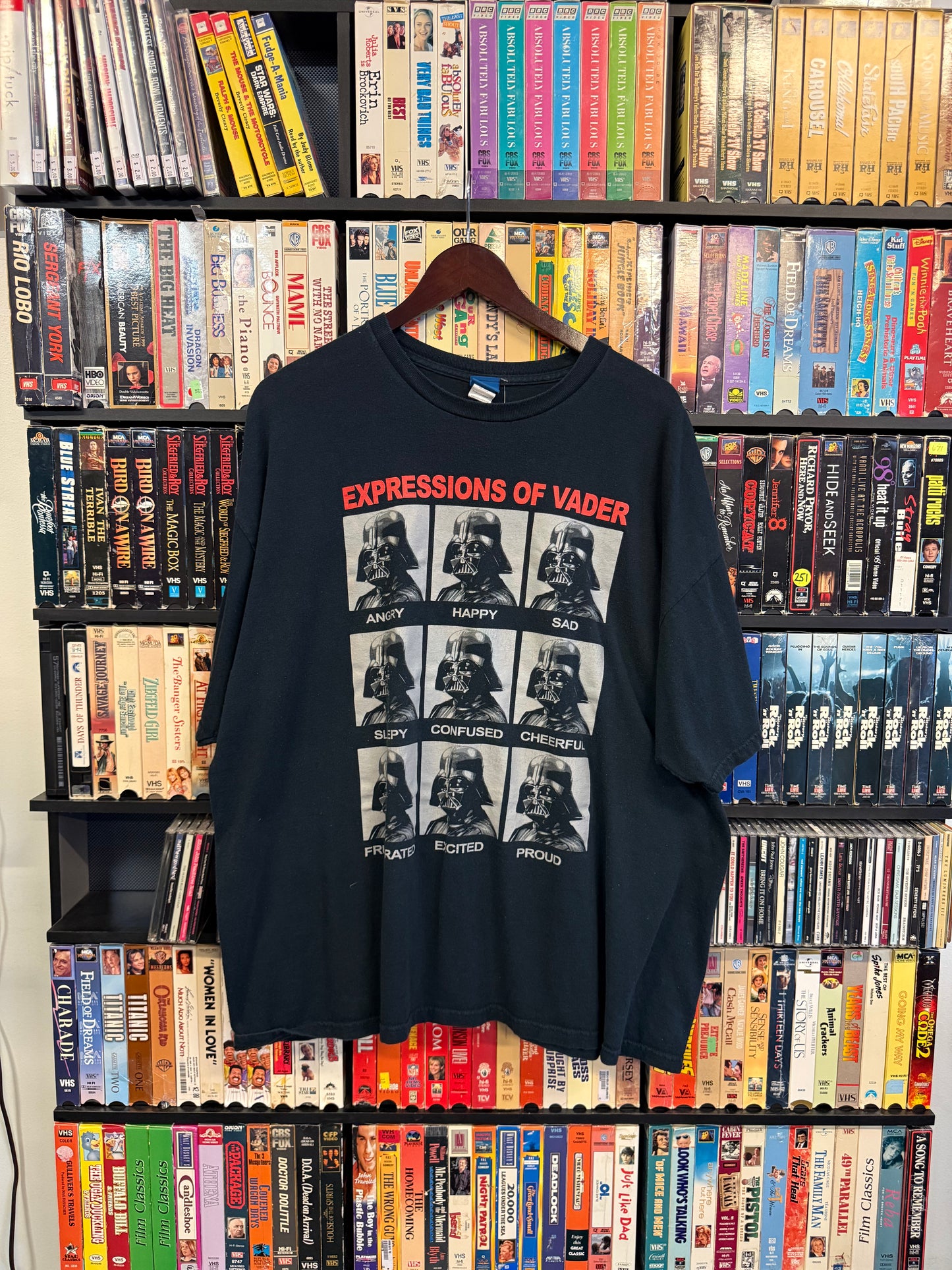 00's Star Wars "Expressions of Vader" Tee