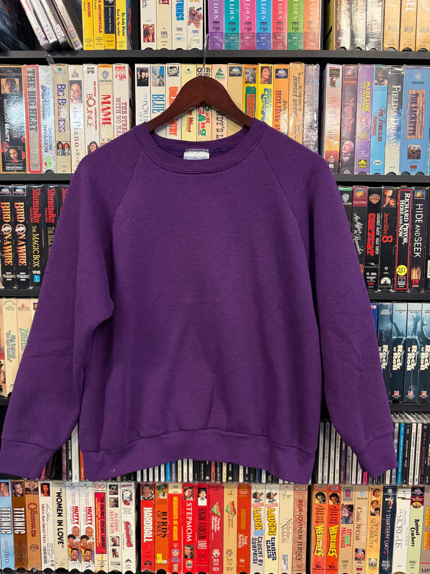 VTG Blank Purple Sweatshirt