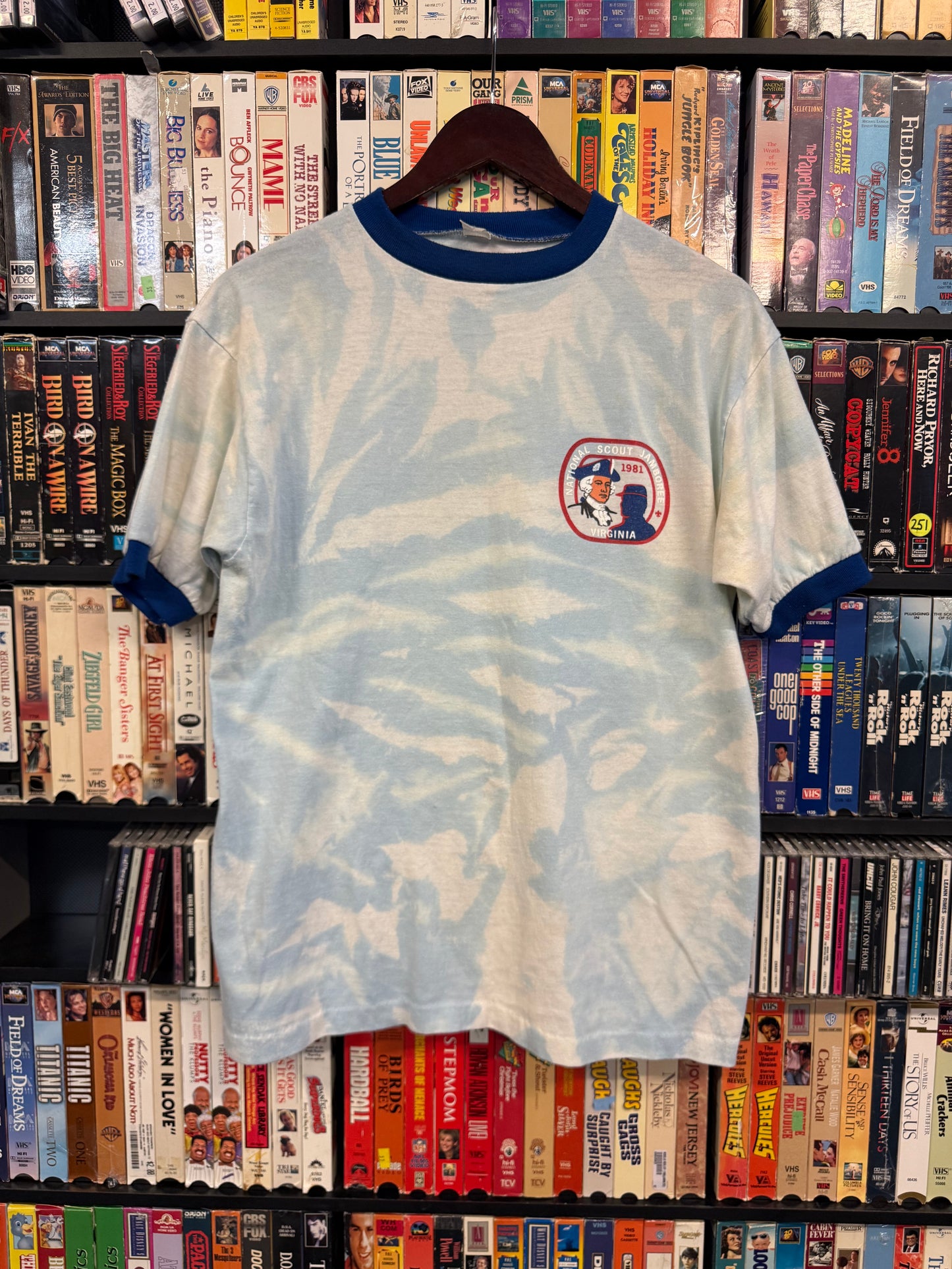 1981 National Scout Jamboree Virginia Ringer Tee