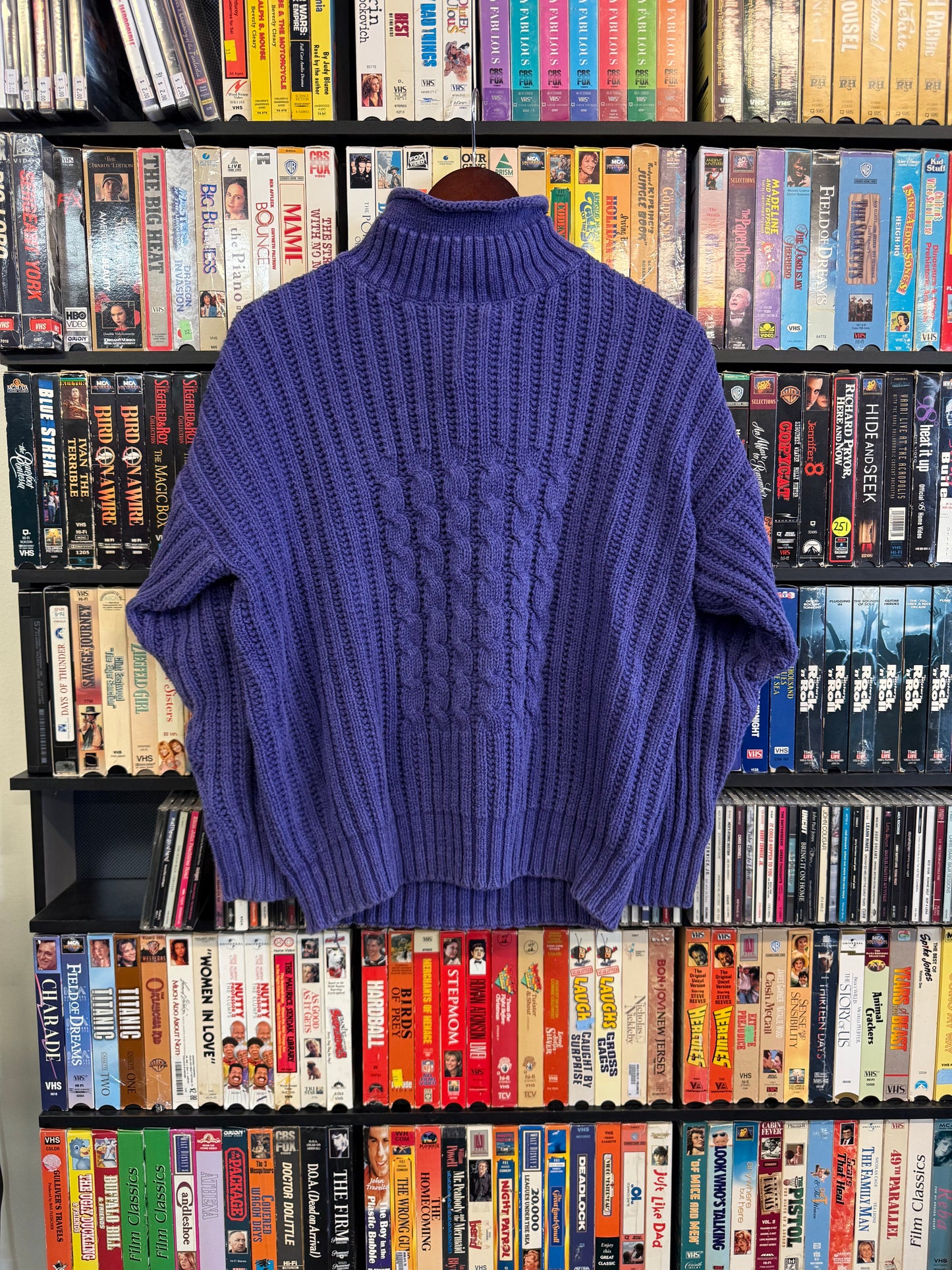 VTG Purple Knit Sweater