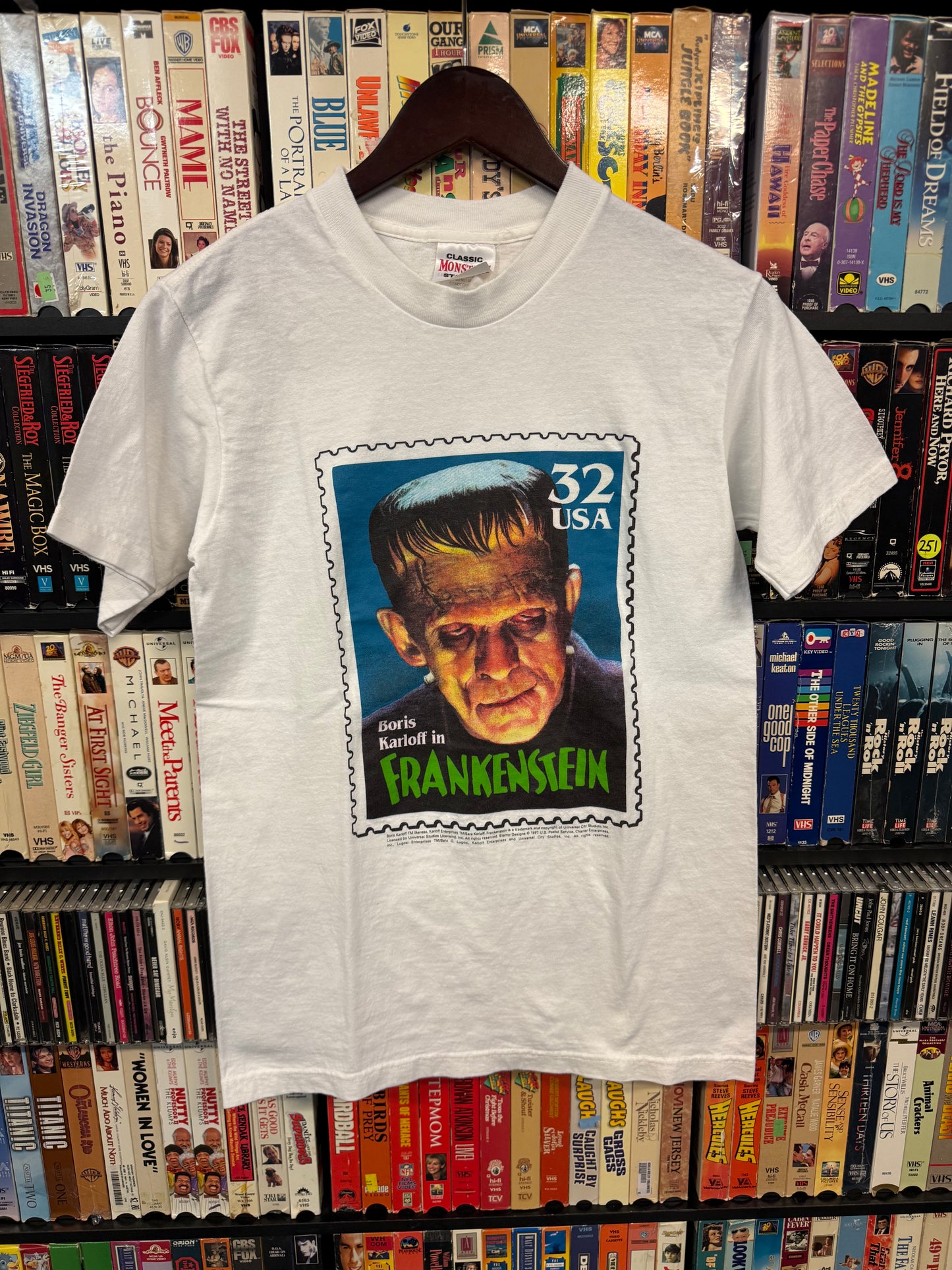 1997 Frankenstein Stamp Tee