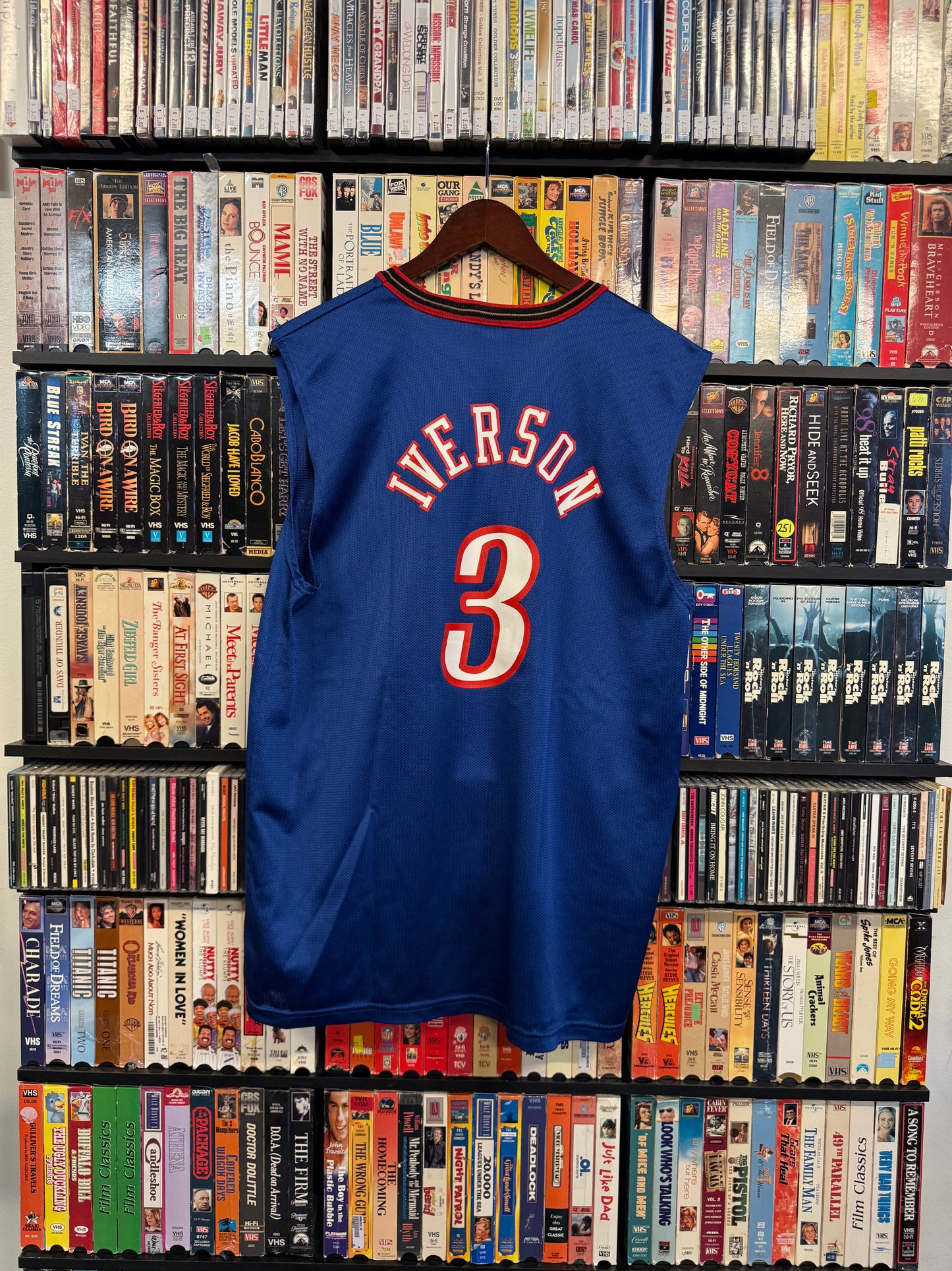 Sixers "Iverson" Basketball Jersey