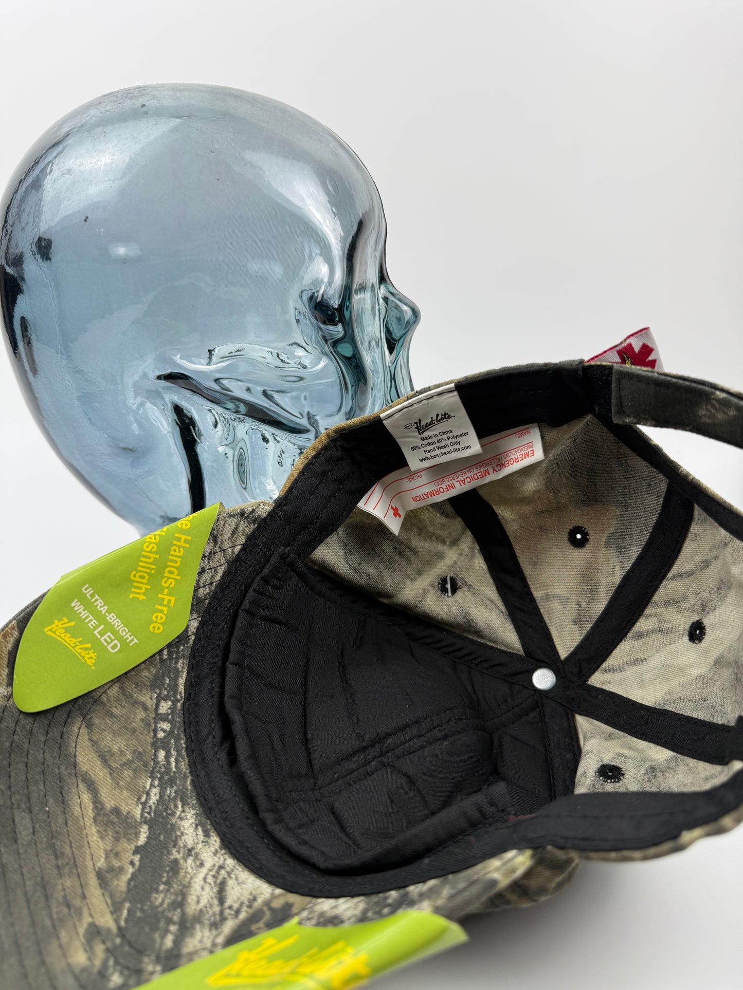 Camo Head-Lite Hat