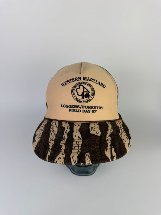 1997 Western Maryland Camo Trucker Hat