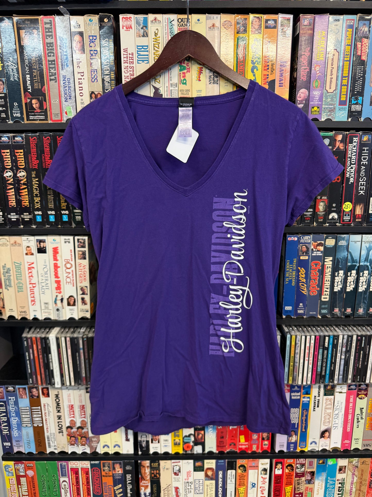 2015 Harley Davidson Purple V-Neck