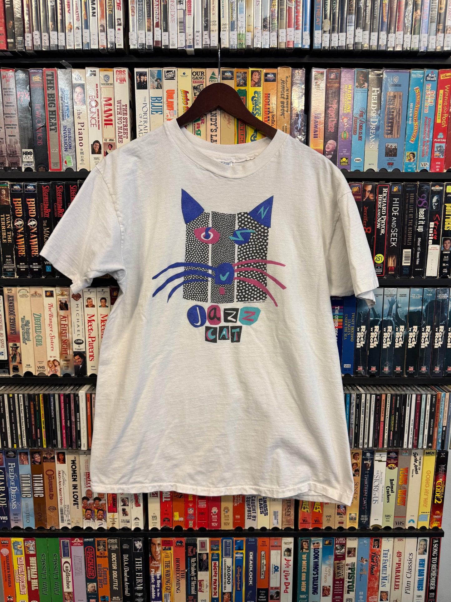 1990 Jazz Cat Tee