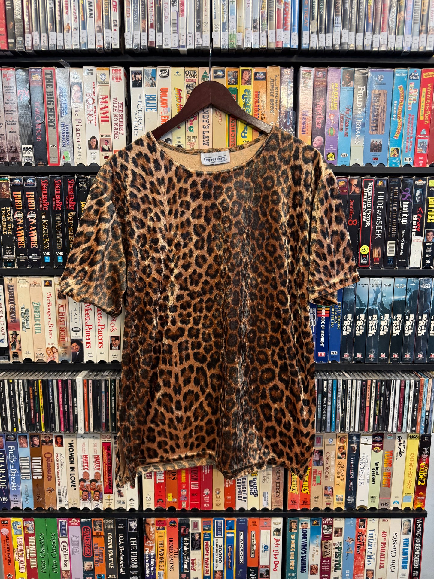 VTG Impressions Animal Print Shirt