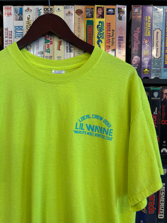 2013 Lil Wayne Crew Tour Tee