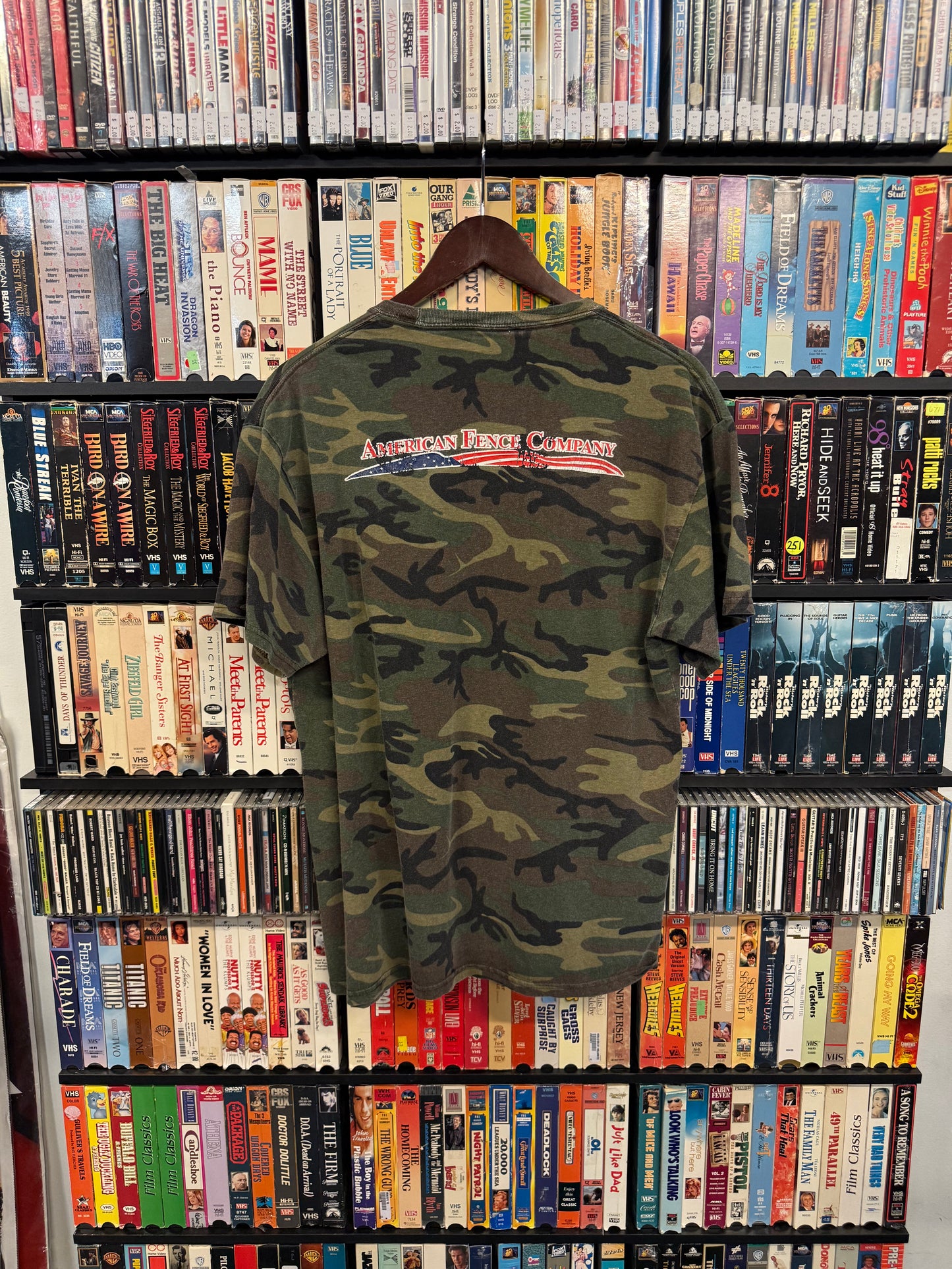 American Fence Company Camo Tee