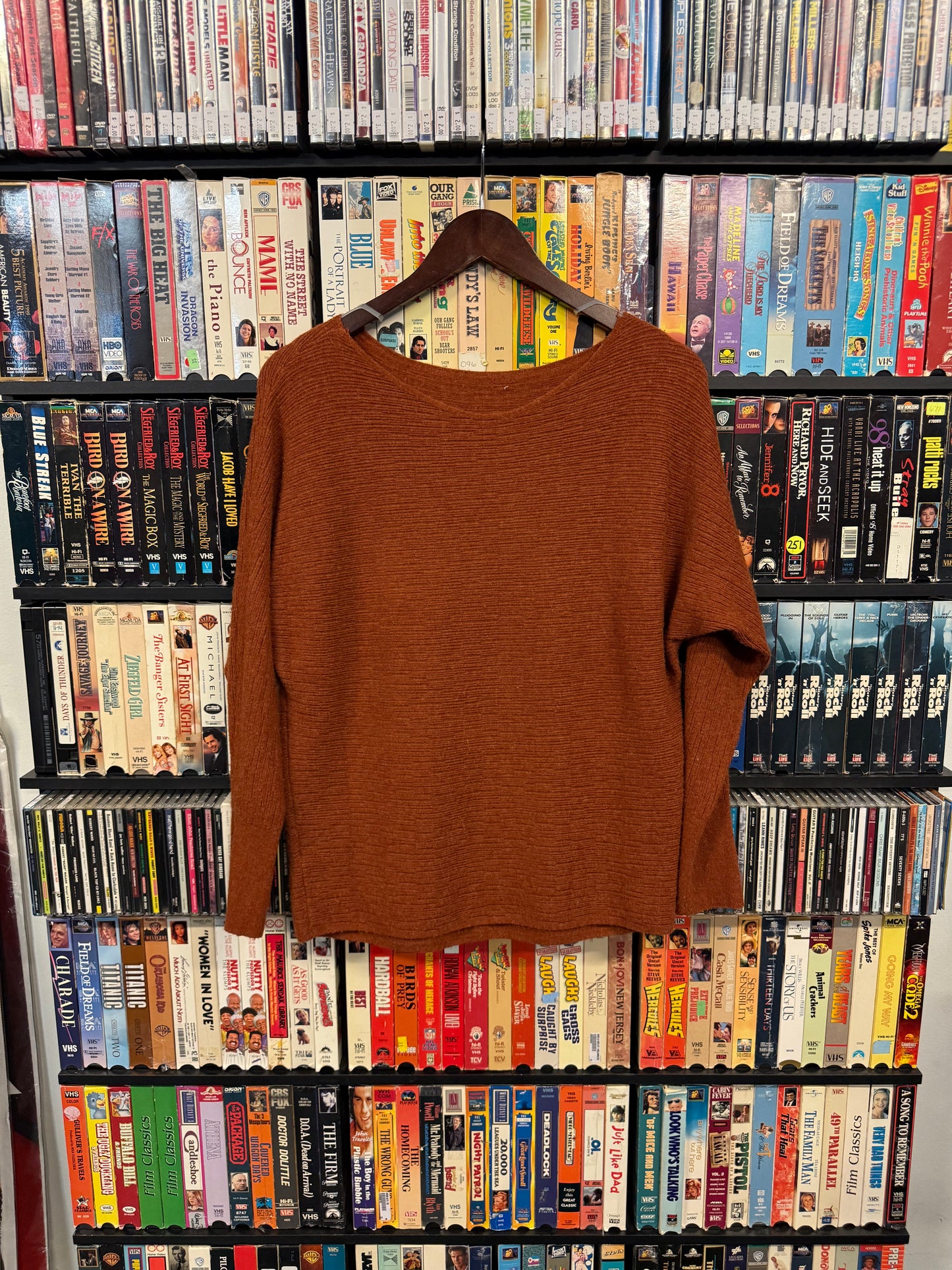 Modern Orange LS Top