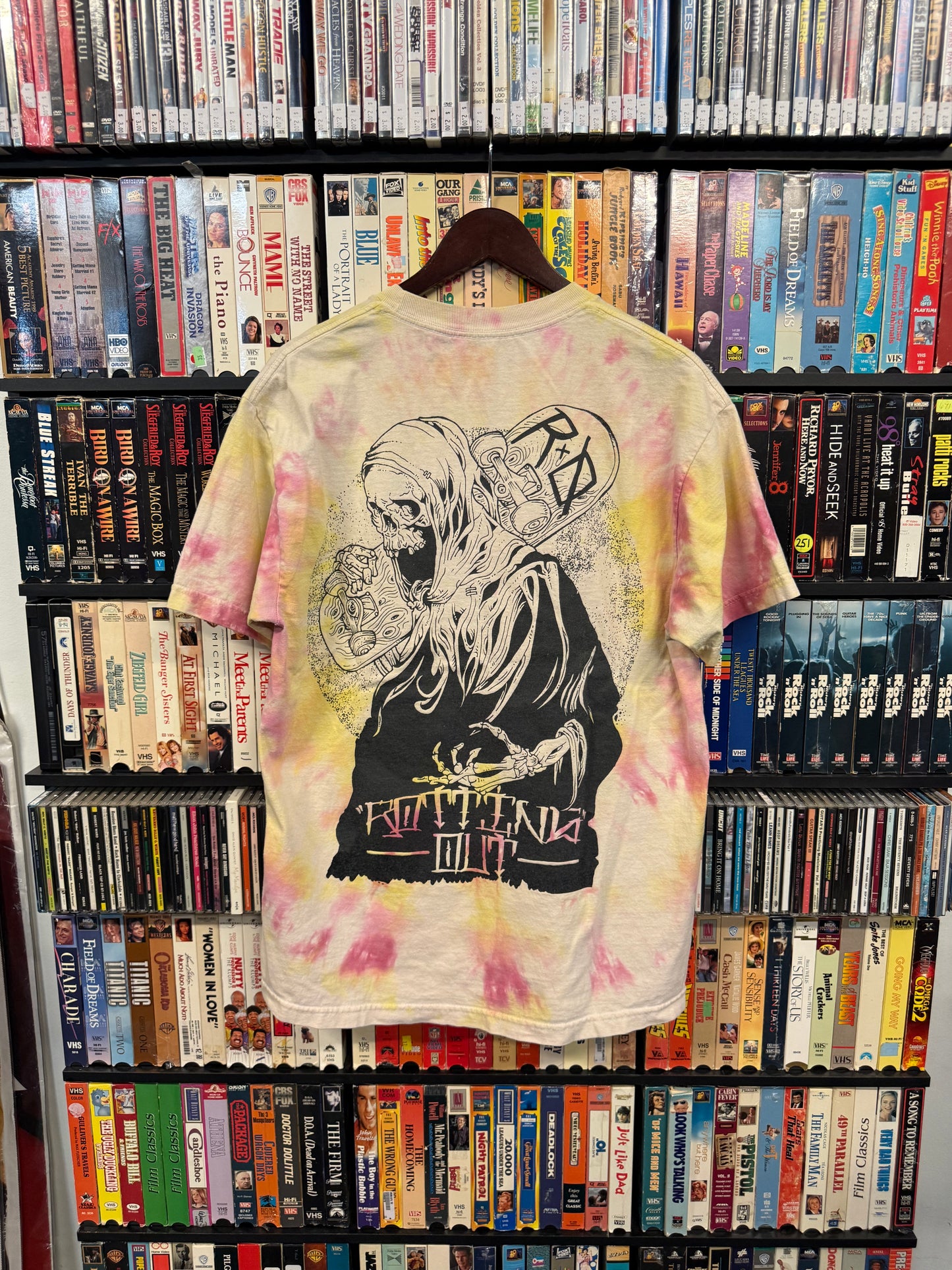 Rotting Out Tie Dye Band Tee