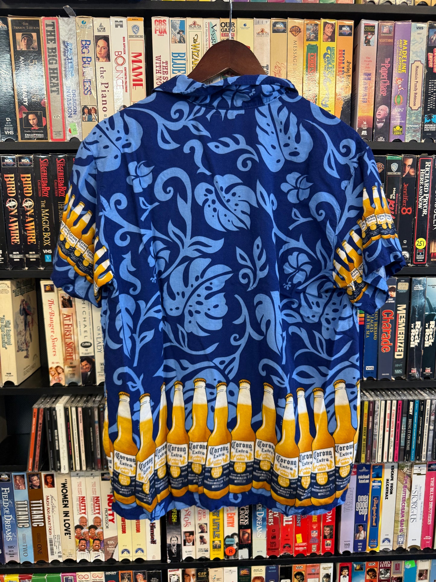 Corona Extra Hawaiian Button Up