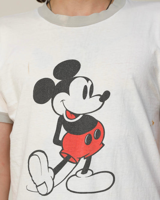 VTG Mickey Mouse Ringer Tee