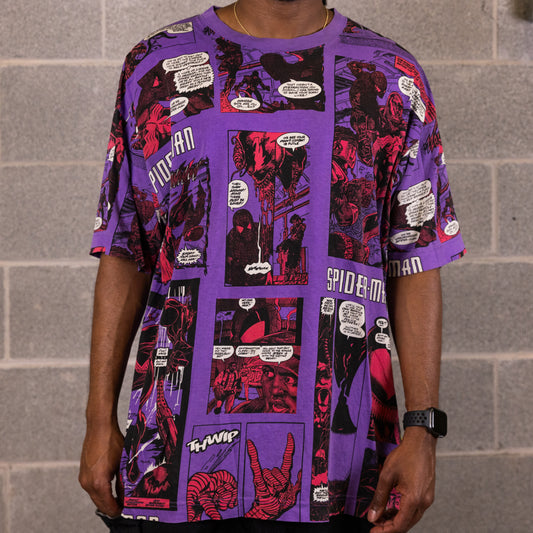 VTG Spider-Man AOP Tee