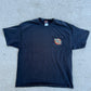 00's Harley Davidson Pocket Tee "Live To Ride" Lynchburg, VA