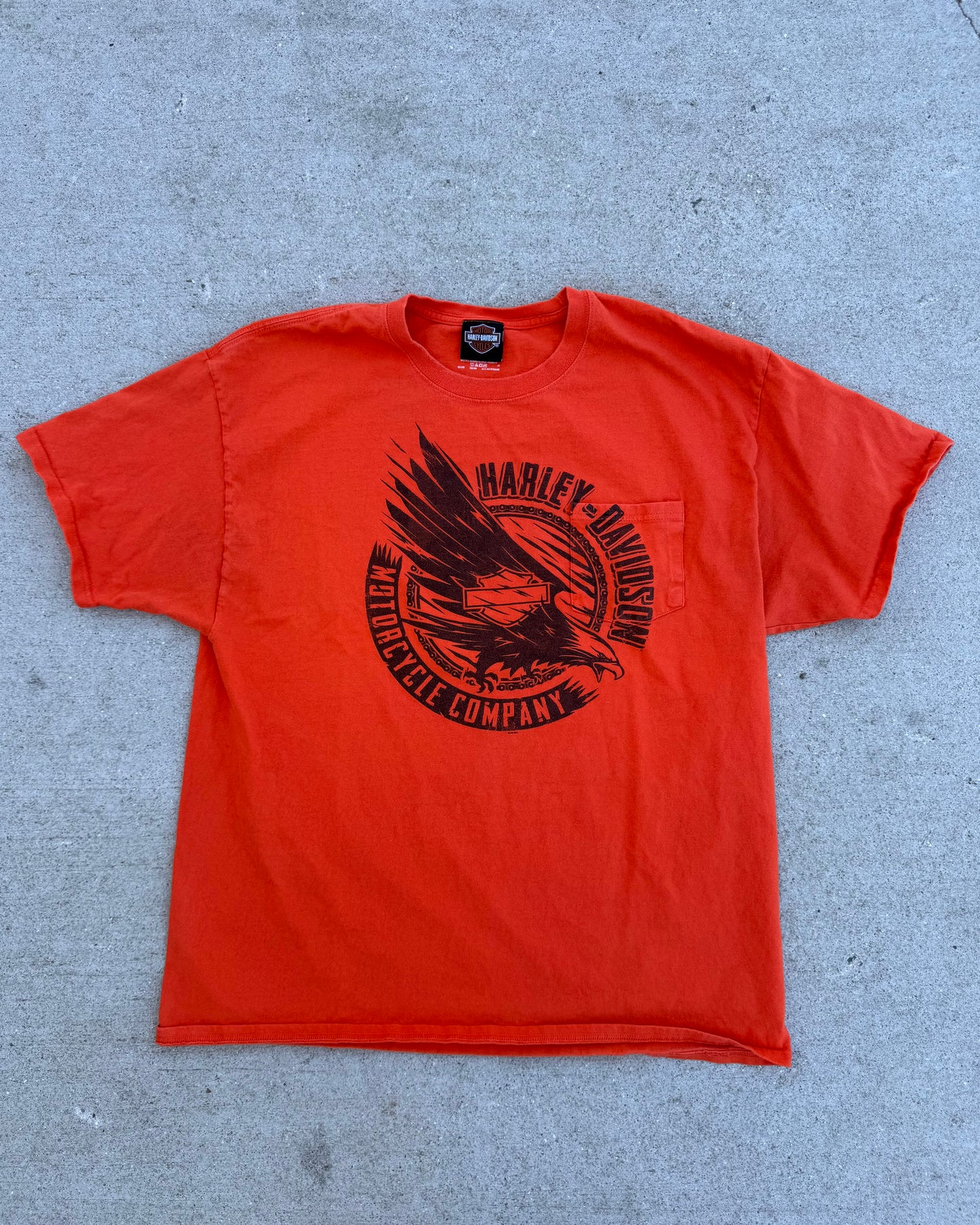 2014 Harley Davidson Pocket Tee Black Hills