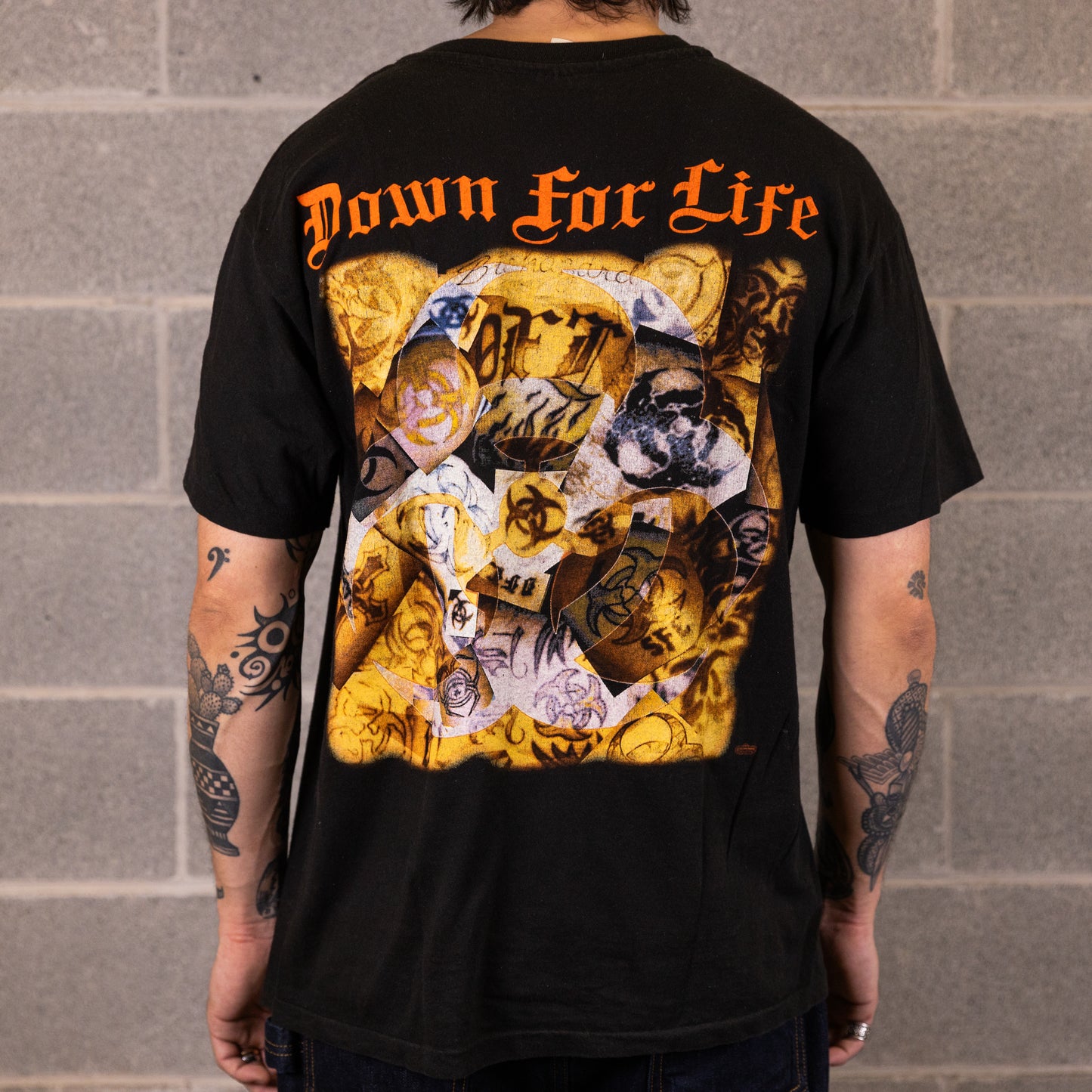 VTG Biohazard "Down For Life" Tee