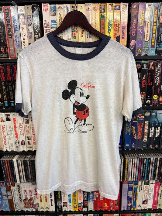 VTG Mickey Mouse California Ringer Tee