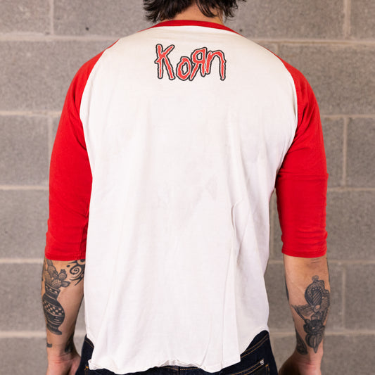 1998 Korn Follow The Leader Baseball Tee