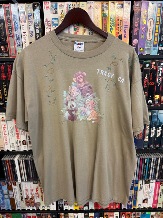VTG Tracy, CA Baby Animal Tee
