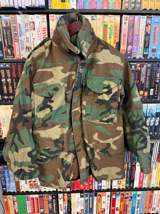 VTG Military Camo Field Coat