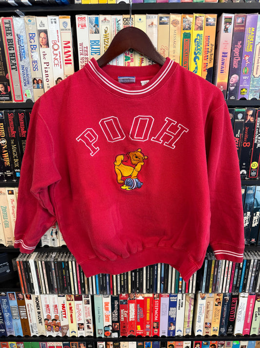 VTG Winnie The Pooh Sweatshirt (Red)