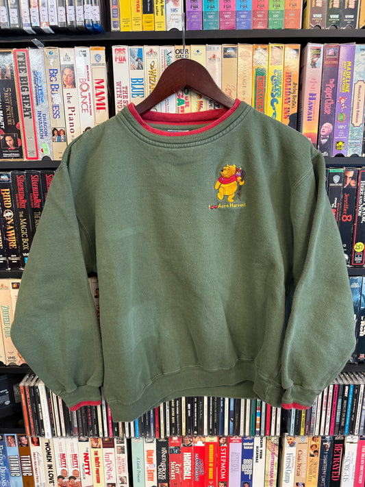 VTG Winnie The Pooh Sweatshirt (Green)