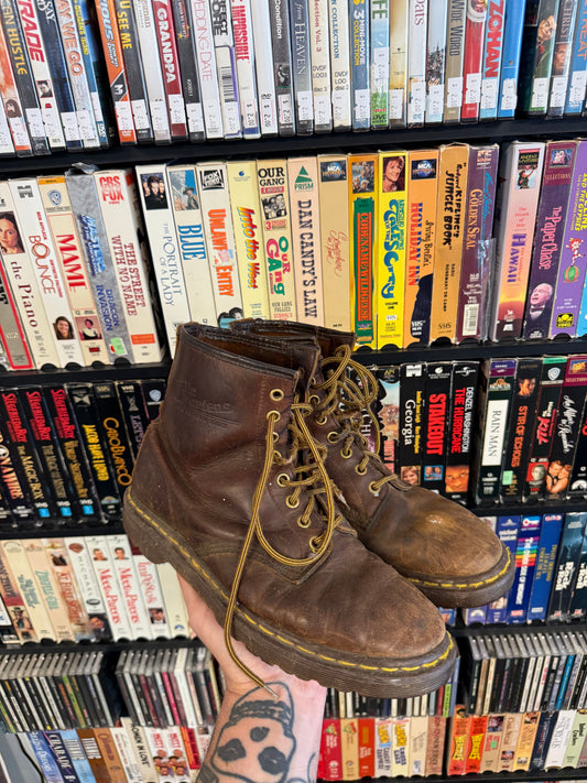 Dr. Martens Brown Leather Boots