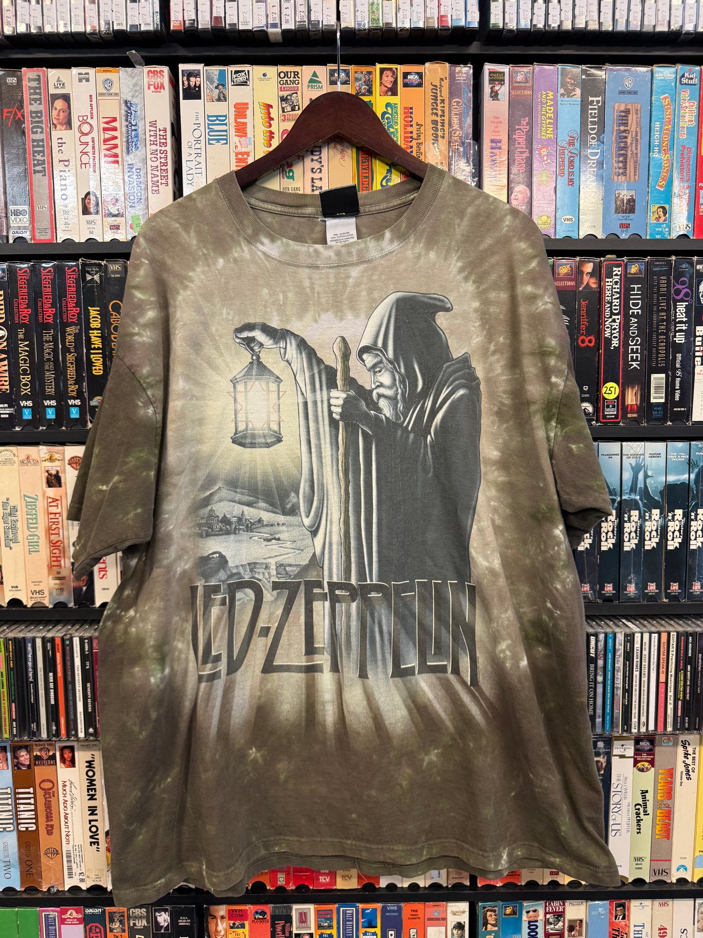 2006 Led Zeppelin Liquid Blue Band Tee
