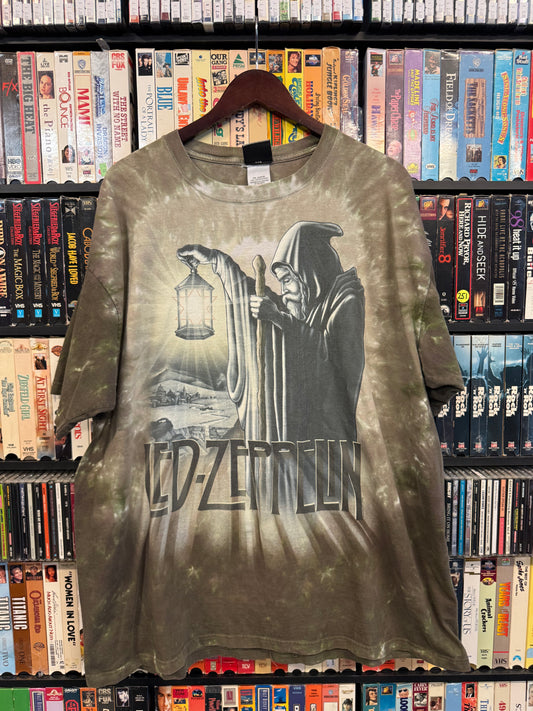 2006 Led Zeppelin Liquid Blue Band Tee