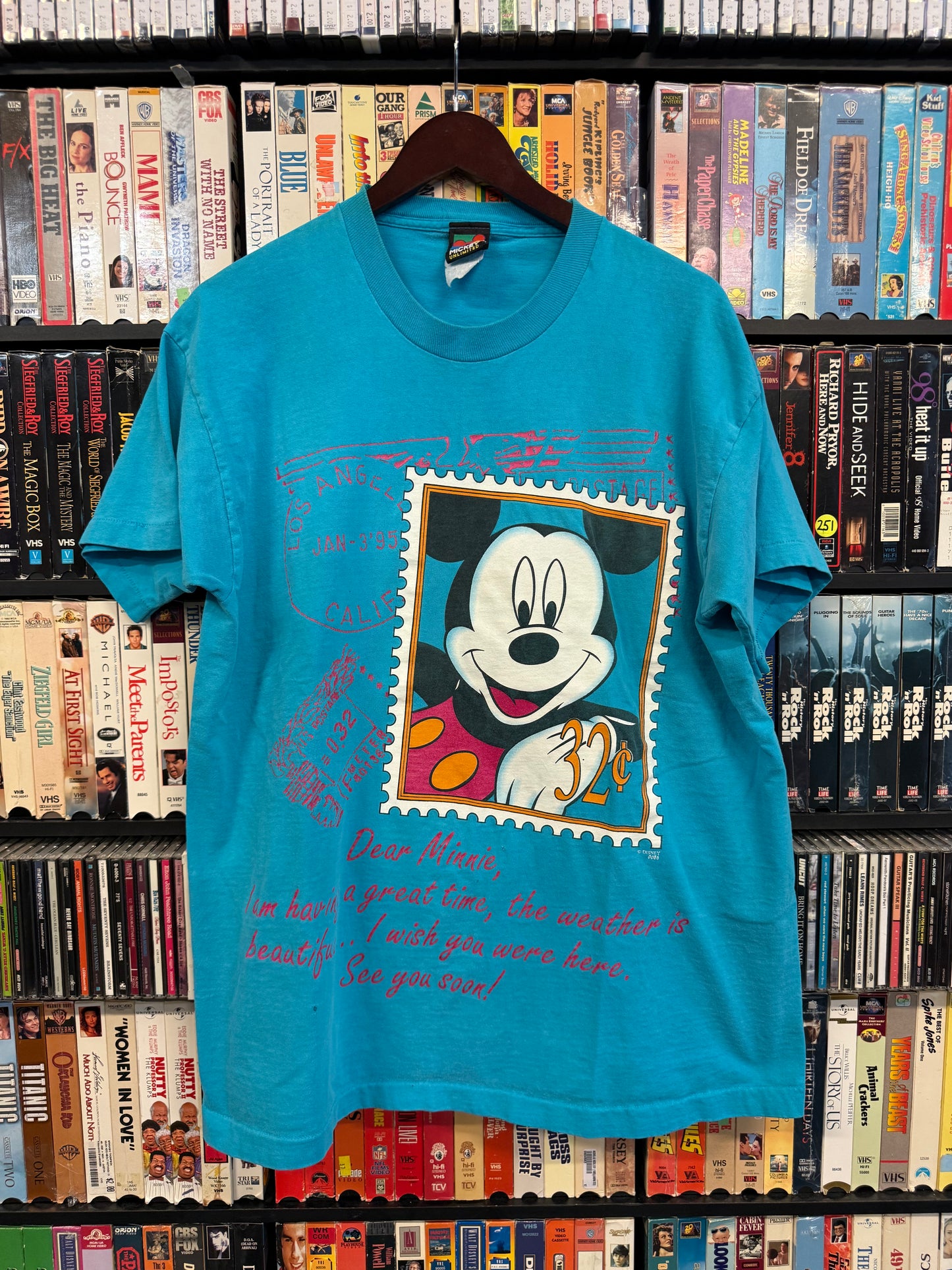90's Mickey Mouse Stamp Tee