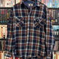 VTG Plaid Flannel Button Up Shirt