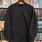 Joe Boxer Blank Black Crewneck Sweatshirt
