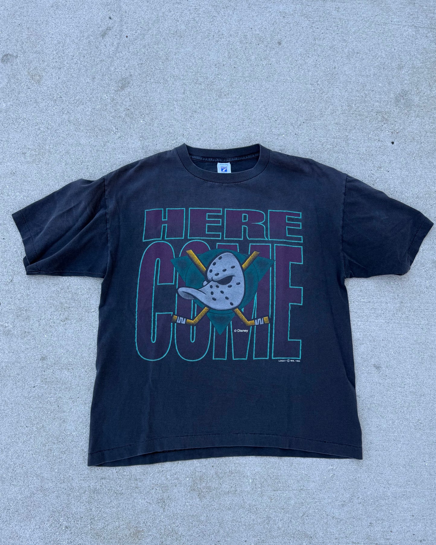 1993 Here Come The Mighty Ducks Tee