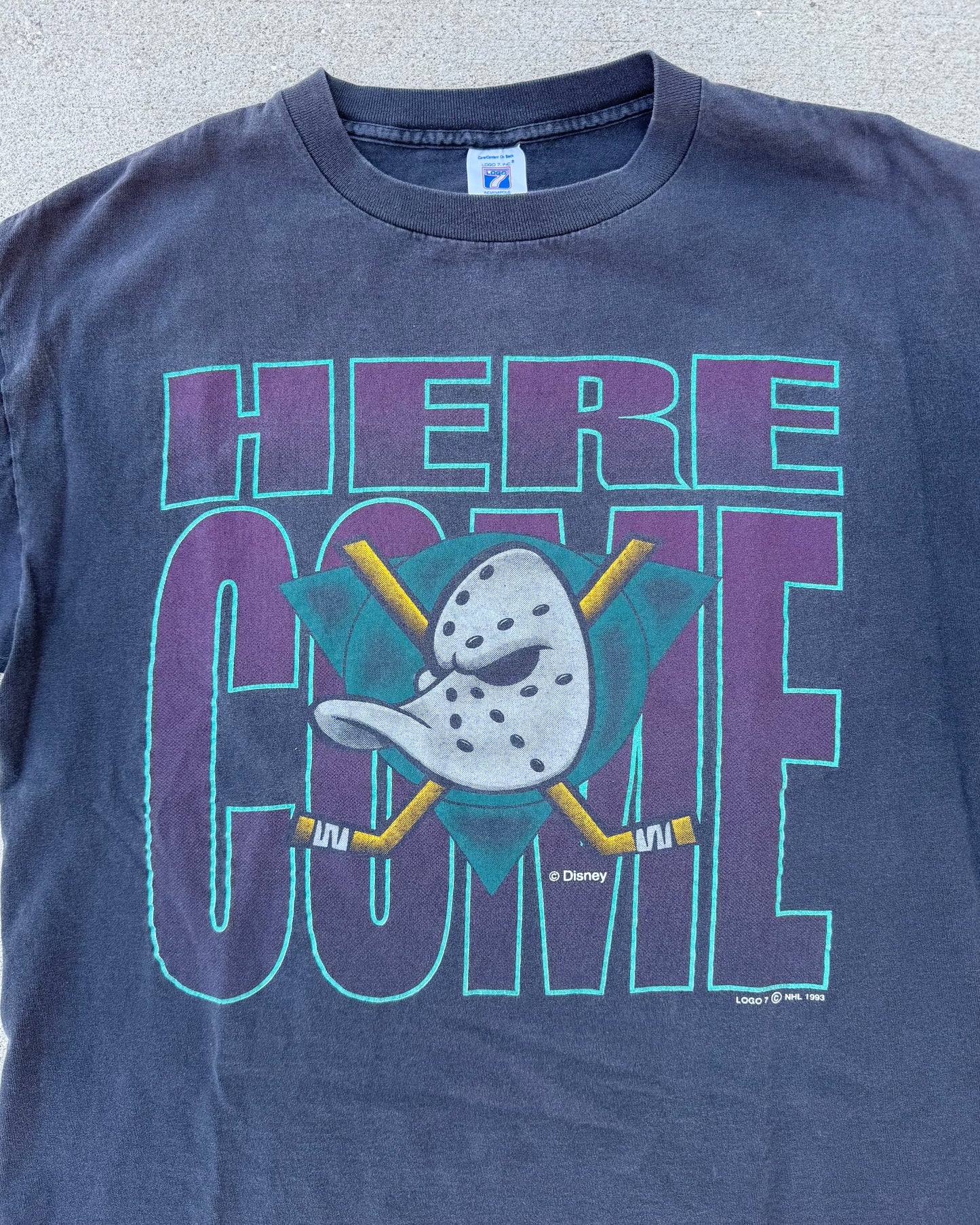 1993 Here Come The Mighty Ducks Tee
