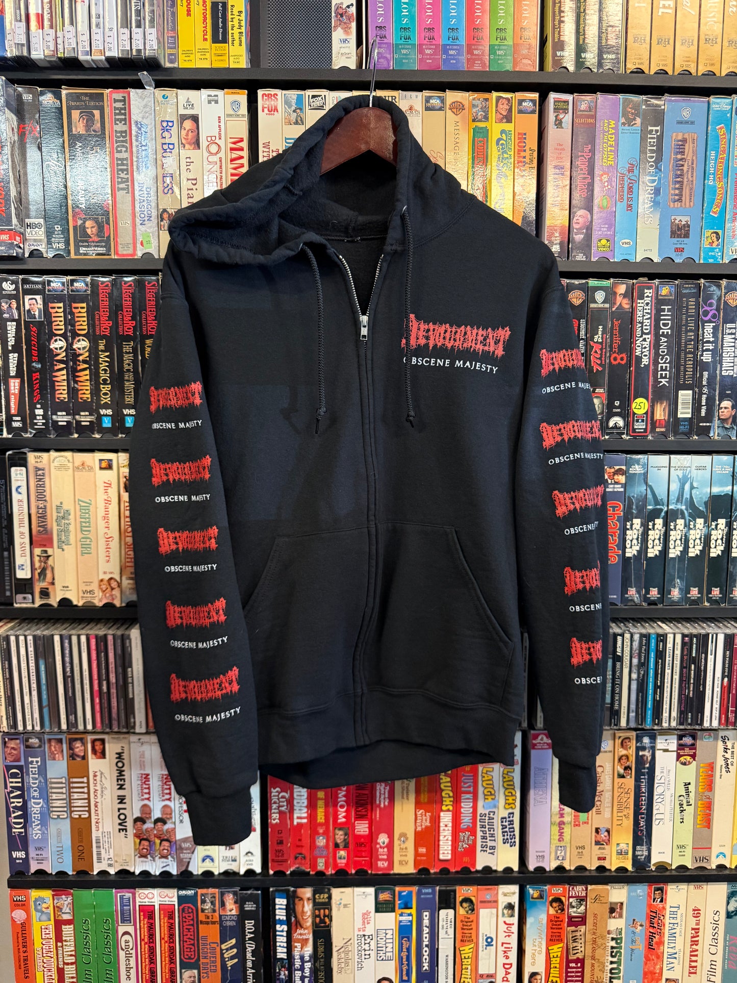 Devourment "Obscene Majesty" Zip-Up Hoodie